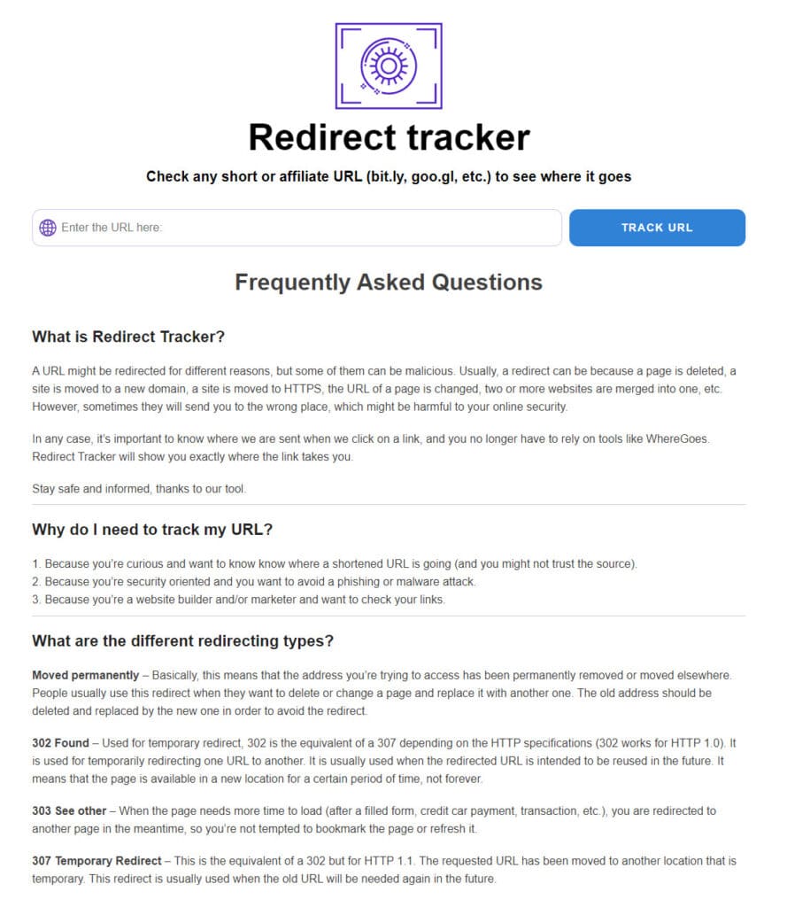 Change Domain Redirect Tracker